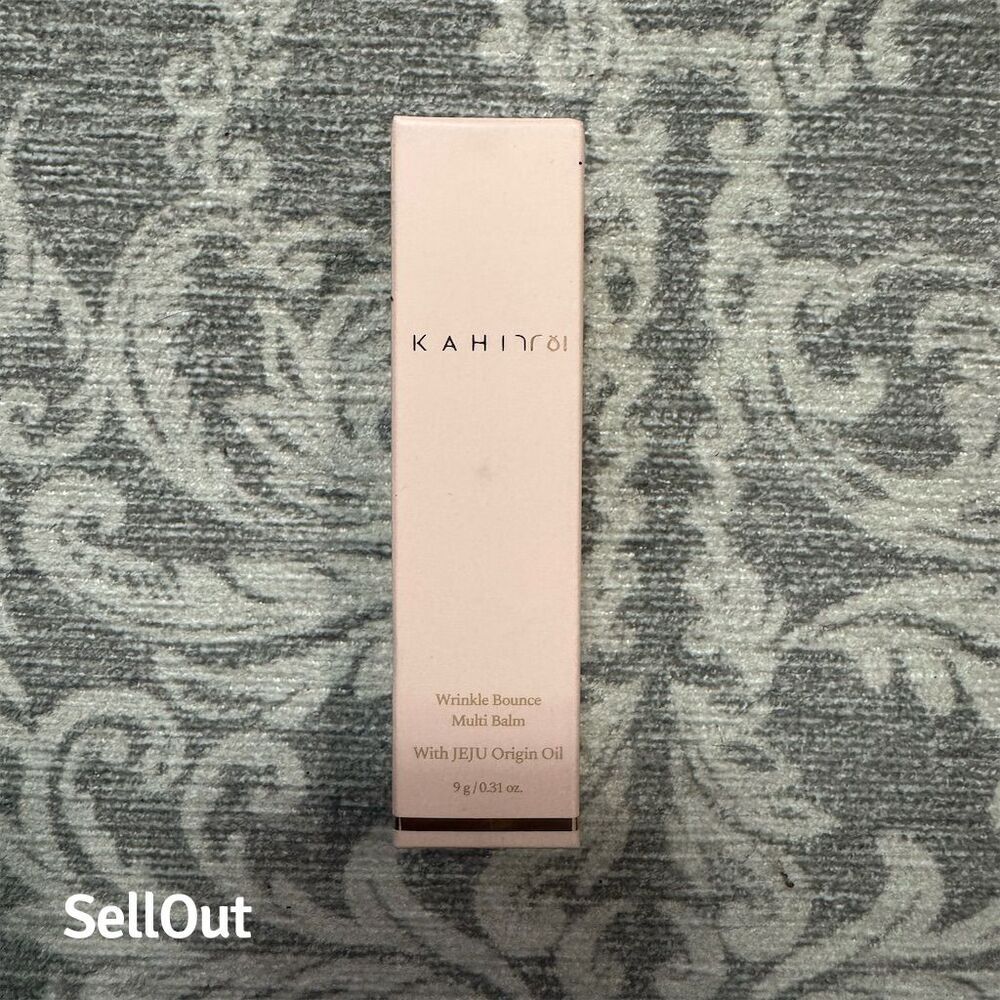 KAHI Wrinkle Bounce Multi Balm 9g Hydrating Face Balm with Jeju Oil